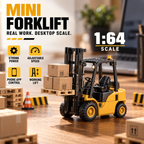 Mini RC Forklift, 1:64 Scale Remote Control Model | Tiny Torquez