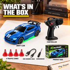 Mini RC 4WD Drift Car, 1:64 Scale | Tiny Torquez