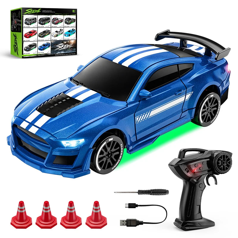 Mini RC 4WD Drift Car, 1:64 Scale | Tiny Torquez