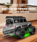 1: 64 Mini Climbing Remote Control Car With Trailer Full Scale Off-road Vehicle Children Toy Model Christmas Gift