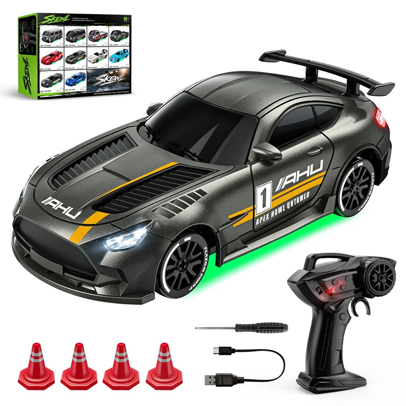 Mini RC 4WD Drift Car, 1:64 Scale | Tiny Torquez