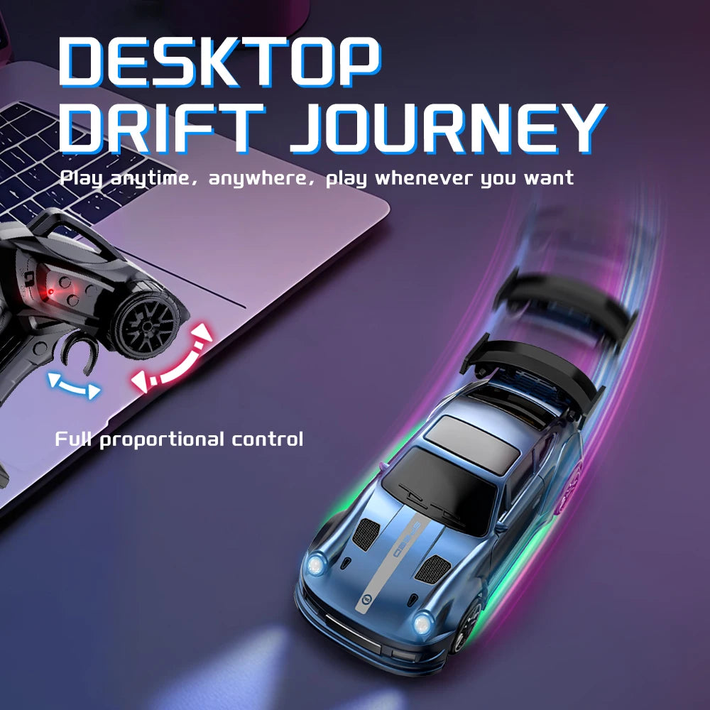 Mini RC RWD Drift Car, 1:64 Scale | Tiny Torquez