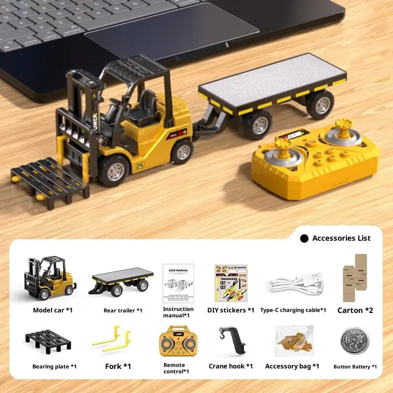 Mini RC Forklift</br>Built to Work