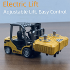 Full Proportion Remote Control Forklift Variable Speed Lighting Effects Alloy Forklift 2.4g Remote Sound Effects Rc Forklift