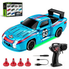 1:64 Desktop Drift Racing Car, 4WD Cool Mini Stunt RC Drift Car With Rechargeable Battery, Holiday Gift For Kids
