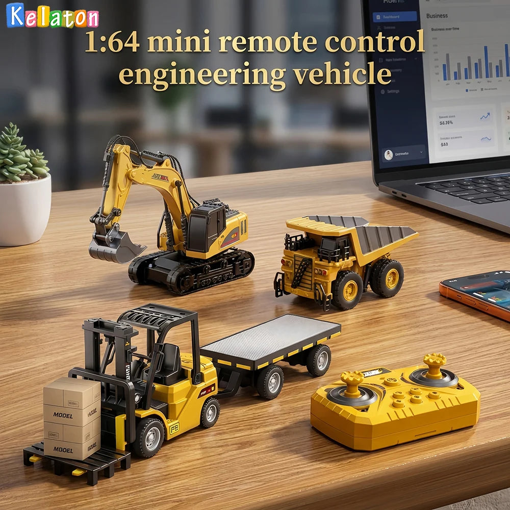 Mini RC Forklift Built to Work.