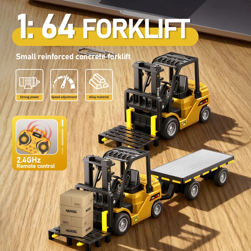 Mini RC Forklift Built to Work.