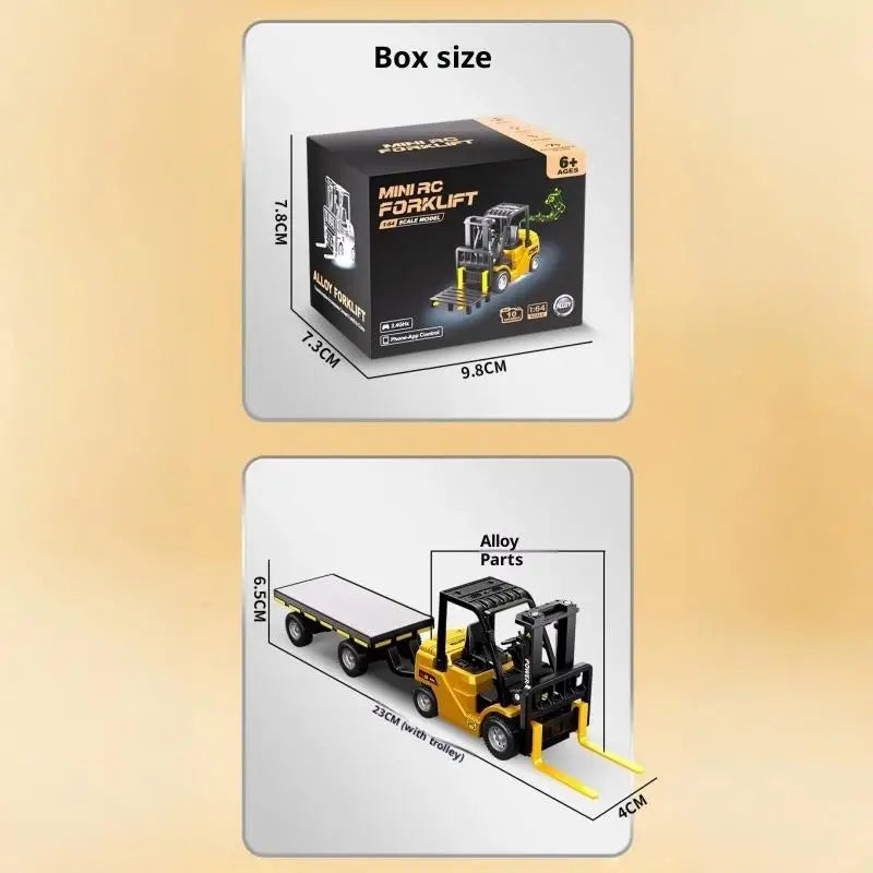 Mini RC Forklift</br>Built to Work
