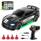 1:64 Desktop Drift Racing Car, 4WD Cool Mini Stunt RC Drift Car With Rechargeable Battery, Holiday Gift For Kids