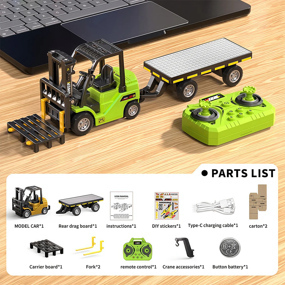Mini RC Forklift Built to Work.