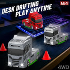 Black & White Mini RC Truck & Trailer | Tiny Torquez