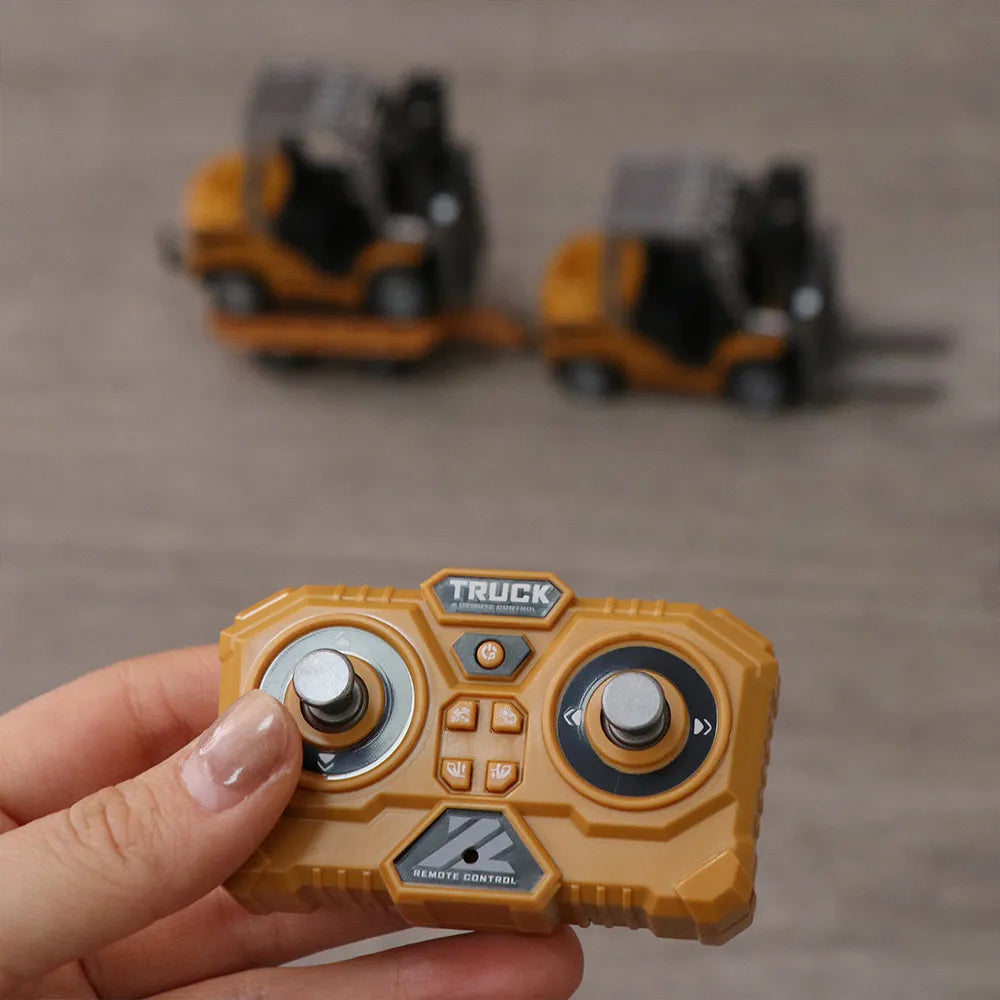 Full Proportion Remote Control Forklift Variable Speed Lighting Effects Alloy Forklift 2.4g Remote Sound Effects Rc Forklift