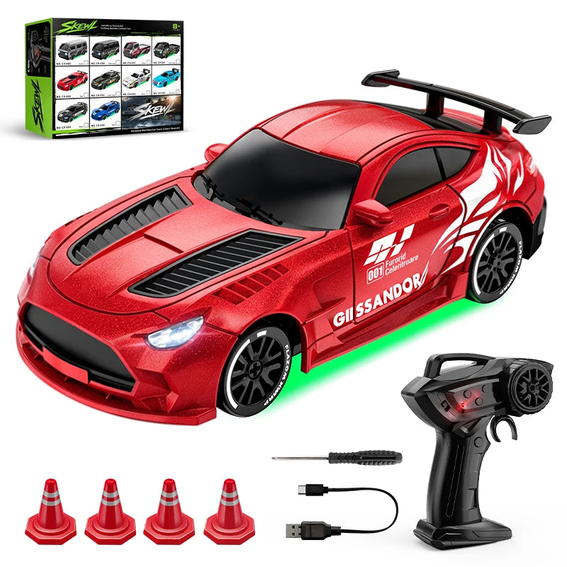 Mini RC 4WD Drift Car, 1:64 Scale | Tiny Torquez