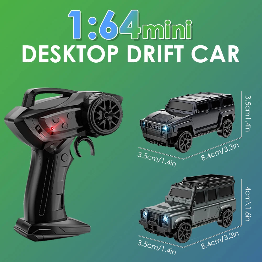 Mini RC RWD Drift Car, 1:64 Scale | Tiny Torquez