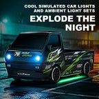 1:64 Desktop Drift Racing Car, 4WD Cool Mini Stunt RC Drift Car With Rechargeable Battery, Holiday Gift For Kids