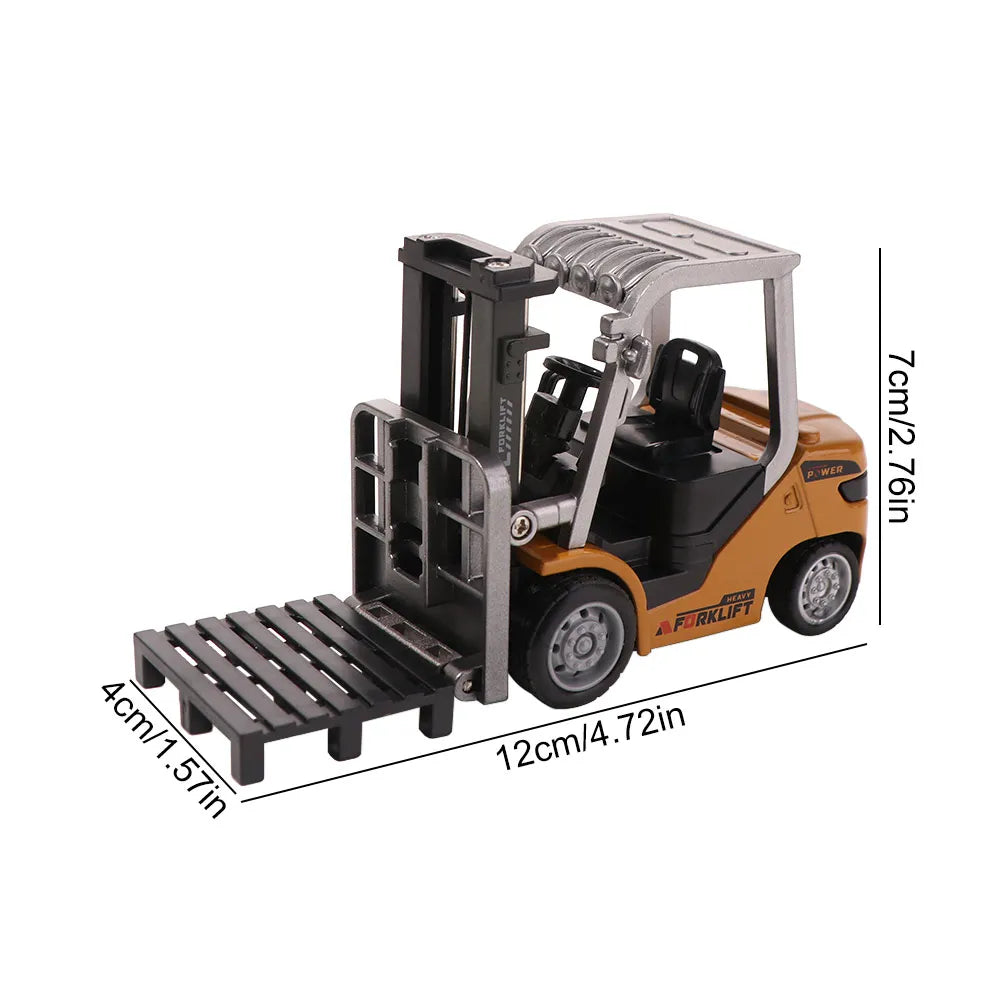 Full Proportion Remote Control Forklift Variable Speed Lighting Effects Alloy Forklift 2.4g Remote Sound Effects Rc Forklift